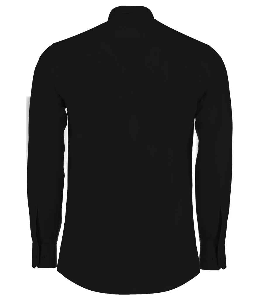Kustom Kit - Long Sleeve Tailored Poplin Shirt