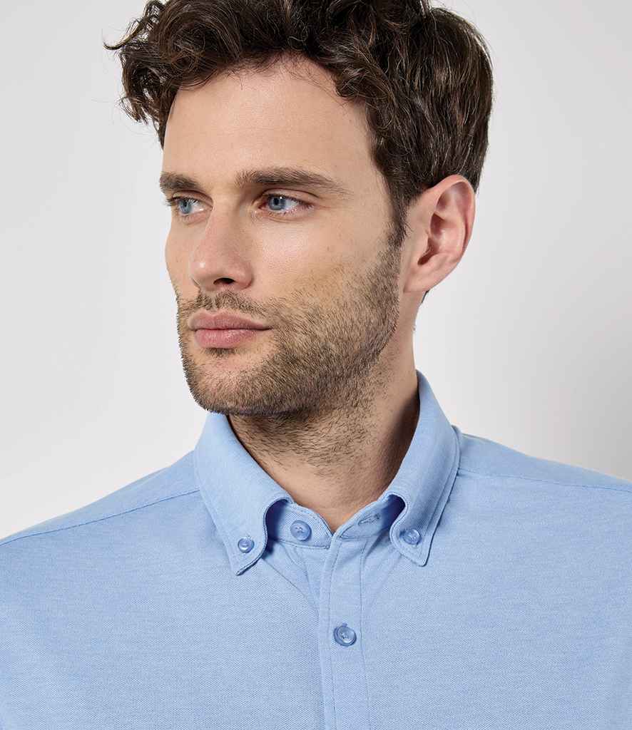 Kustom Kit - Long Sleeve Superwash® 60°C Piqué Shirt - Pierre Francis