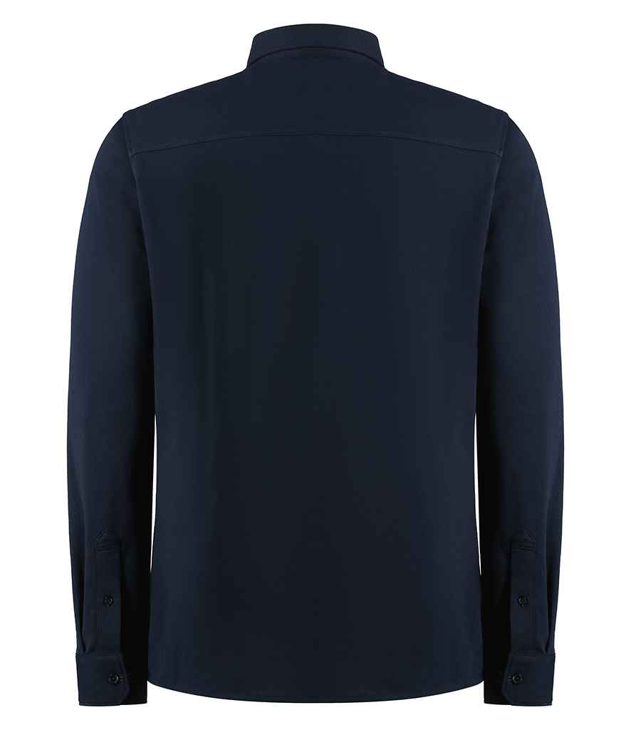Kustom Kit - Long Sleeve Superwash® 60°C Piqué Shirt - Pierre Francis