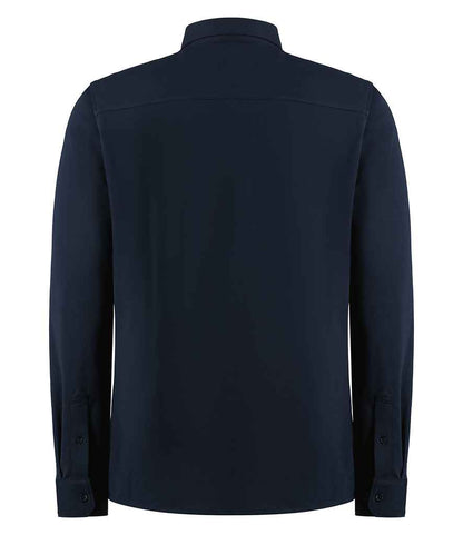 Kustom Kit - Long Sleeve Superwash® 60°C Piqué Shirt - Pierre Francis