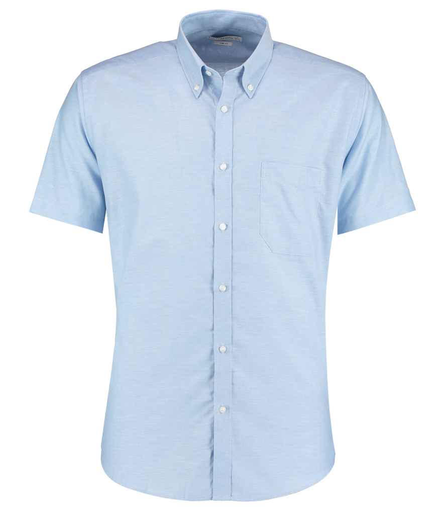 Kustom Kit - Short Sleeve Slim Fit Oxford Shirt - K183 LBL 14