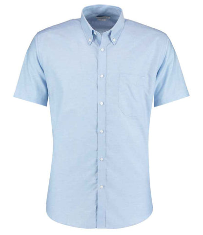 Kustom Kit - Short Sleeve Slim Fit Oxford Shirt - K183 LBL 14