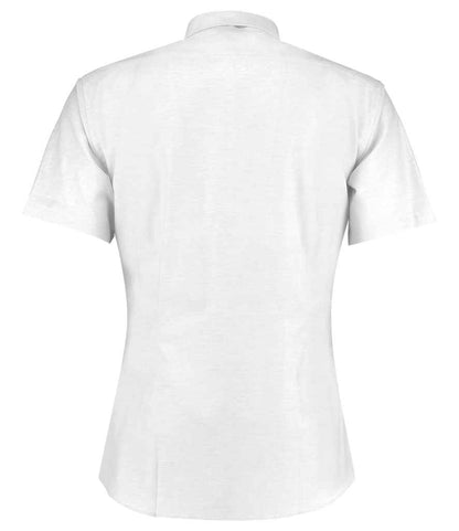 Kustom Kit - Short Sleeve Slim Fit Oxford Shirt - Pierre Francis