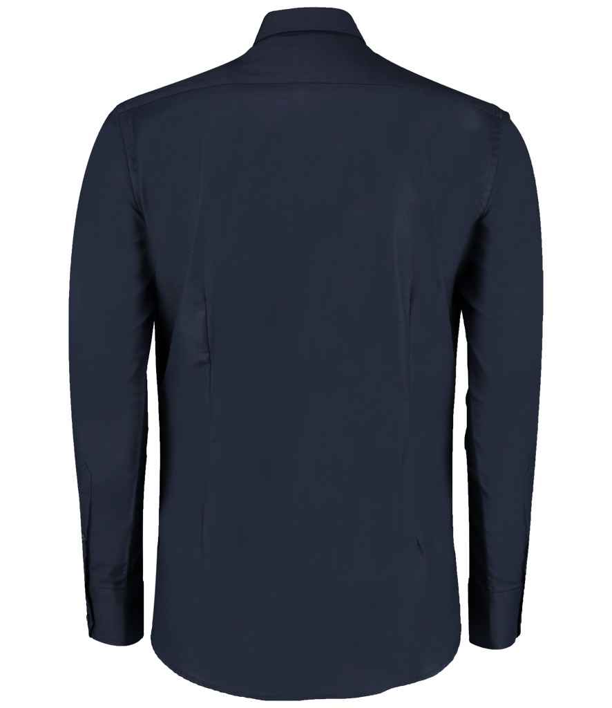 Kustom Kit - Long Sleeve Slim Fit Workwear Oxford Shirt - Pierre Francis