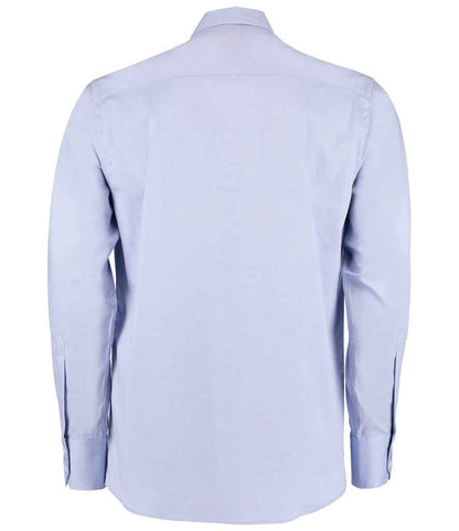Kustom Kit - Premium Long Sleeve Tailored Oxford Shirt - Pierre Francis