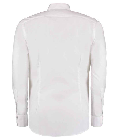 Kustom Kit - Long Sleeve Slim Fit Business Shirt - Pierre Francis