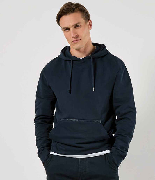Kustom Kit - Regular Fit Piqué Zipped Pocket Hoodie