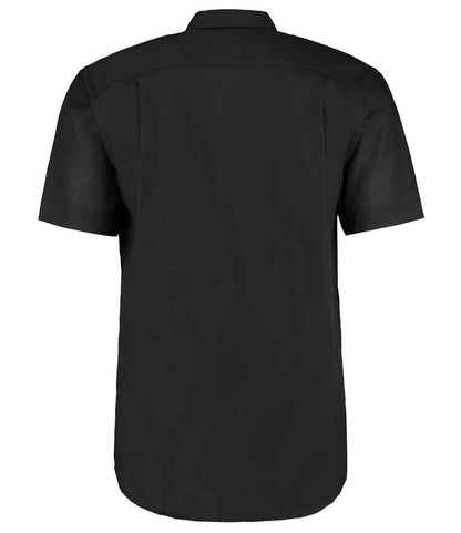 Kustom Kit - Short Sleeve Classic Fit Workwear Oxford Shirt - Pierre Francis