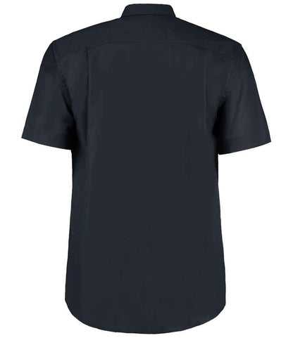 Kustom Kit - Short Sleeve Classic Fit Workwear Oxford Shirt - Pierre Francis