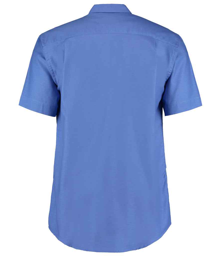 Kustom Kit - Short Sleeve Classic Fit Workwear Oxford Shirt - Pierre Francis