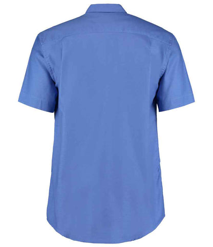 Kustom Kit - Short Sleeve Classic Fit Workwear Oxford Shirt - Pierre Francis