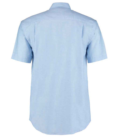 Kustom Kit - Short Sleeve Classic Fit Workwear Oxford Shirt - Pierre Francis