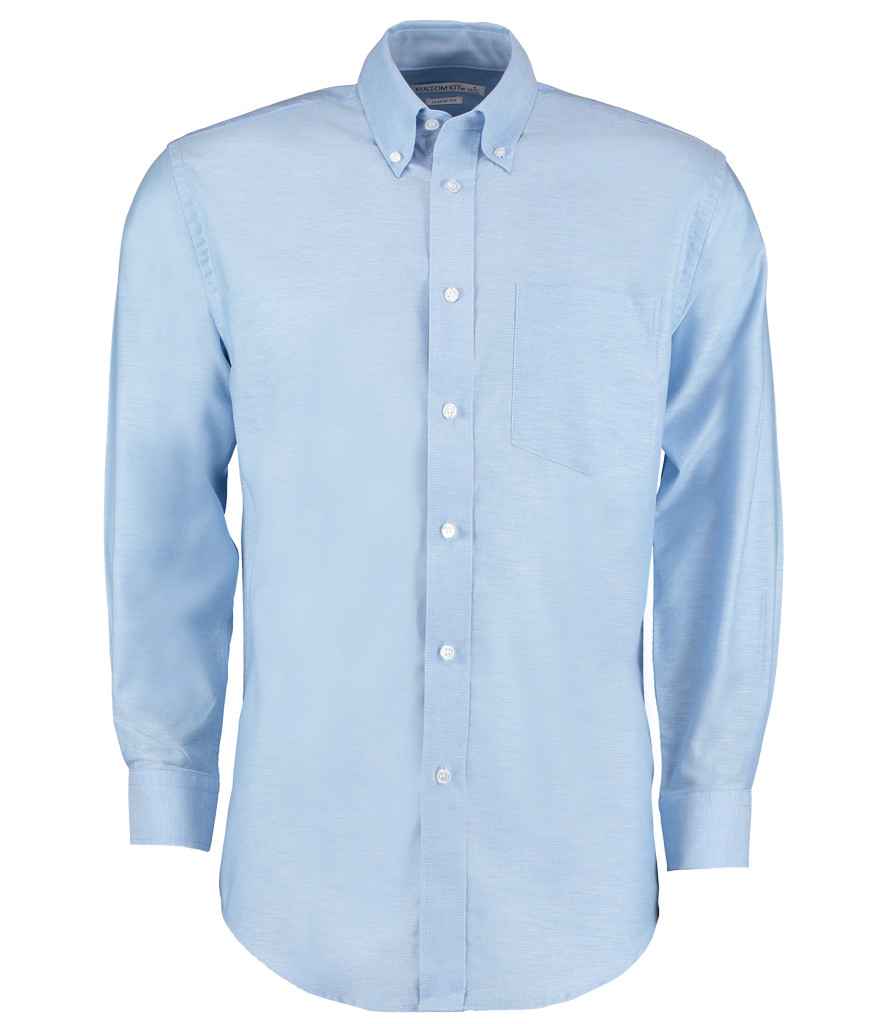 Kustom Kit - Long Sleeve Classic Fit Workwear Oxford Shirt - K351 LBL 13.5