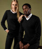 Kustom Kit - Ladies Arundel Cotton Acrylic V Neck Sweater - Pierre Francis