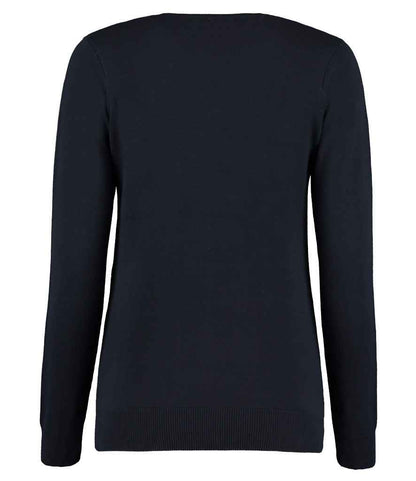 Kustom Kit - Ladies Arundel Cotton Acrylic V Neck Sweater - Pierre Francis