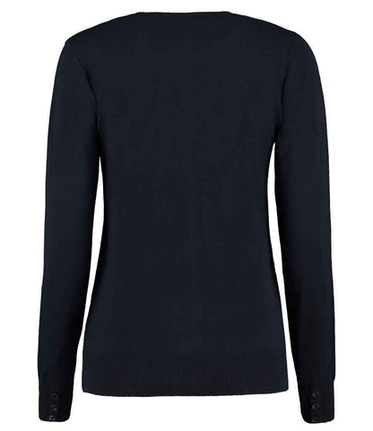 Kustom Kit - Ladies Arundel Cotton Acrylic V Neck Cardigan - Pierre Francis