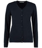 Kustom Kit - Ladies Arundel Cotton Acrylic V Neck Cardigan - Pierre Francis