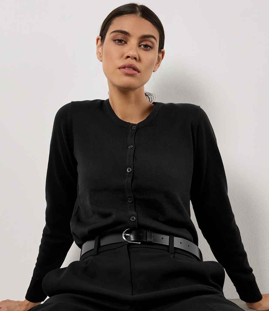 Kustom Kit - Ladies Arundel Round Neck Cardigan