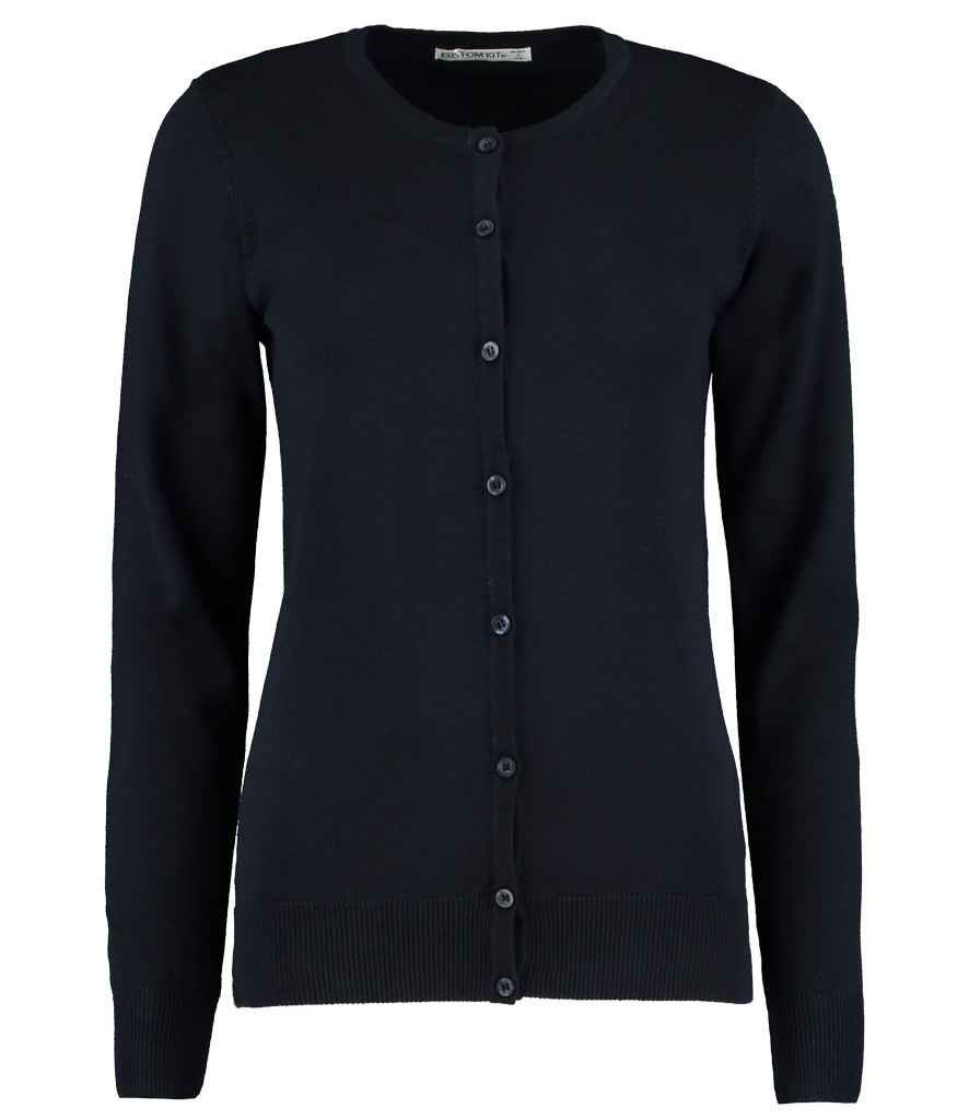 Kustom Kit - Ladies Arundel Round Neck Cardigan - K355 NAV 6