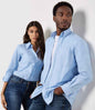 Kustom Kit - Ladies Long Sleeve Tailored Workwear Oxford Shirt - Pierre Francis