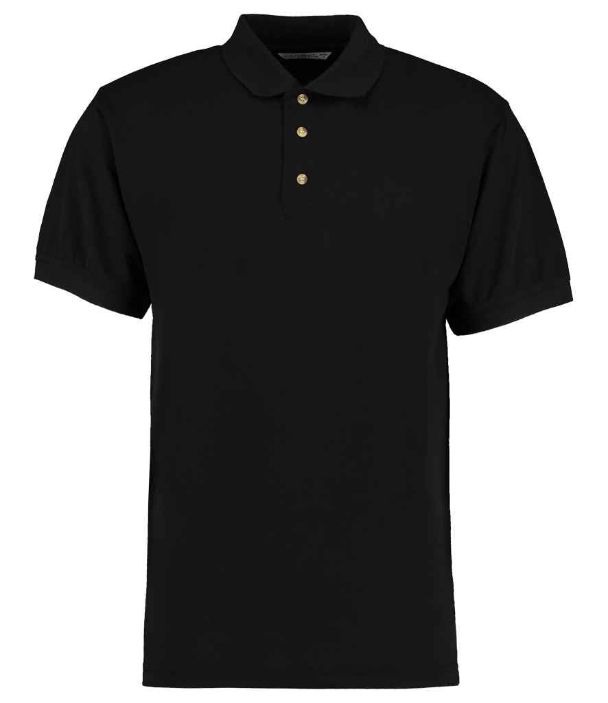 Kustom Kit - Workwear Piqué Polo Shirt - K400 BLK XS