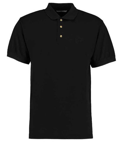 Kustom Kit - Workwear Piqué Polo Shirt - K400 BLK XS