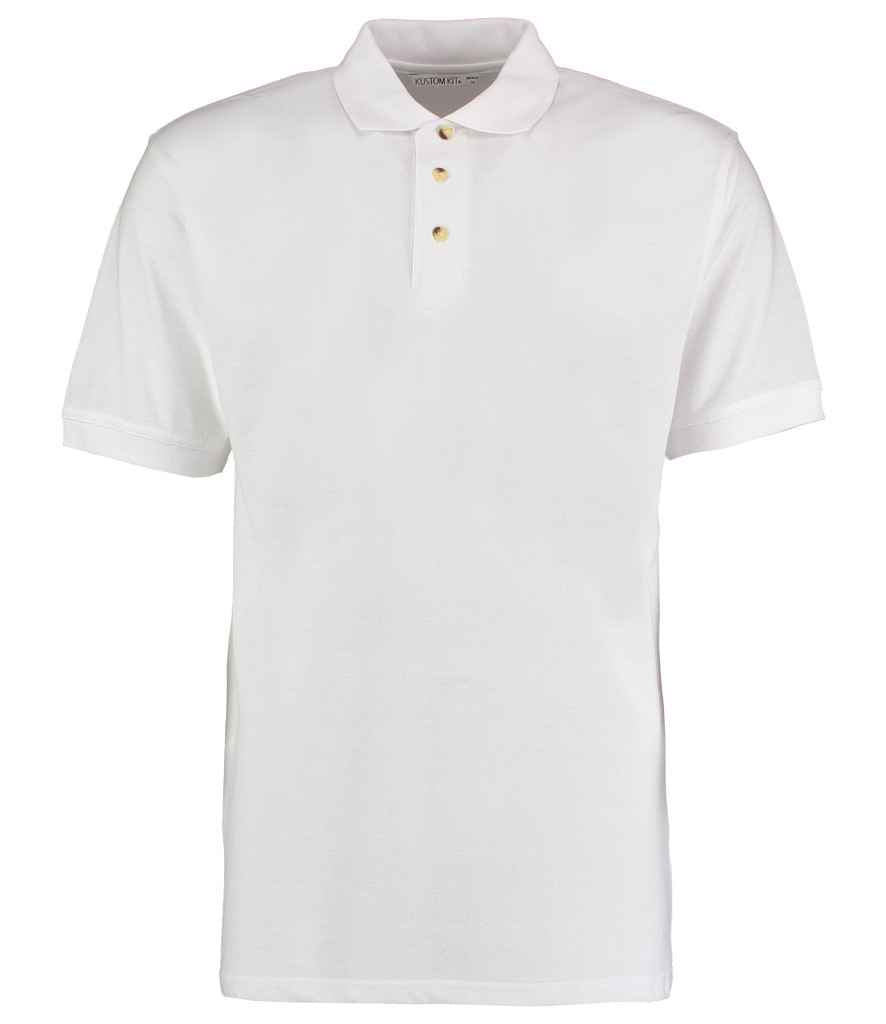 Kustom Kit - Workwear Piqué Polo Shirt - K400 WHI XS
