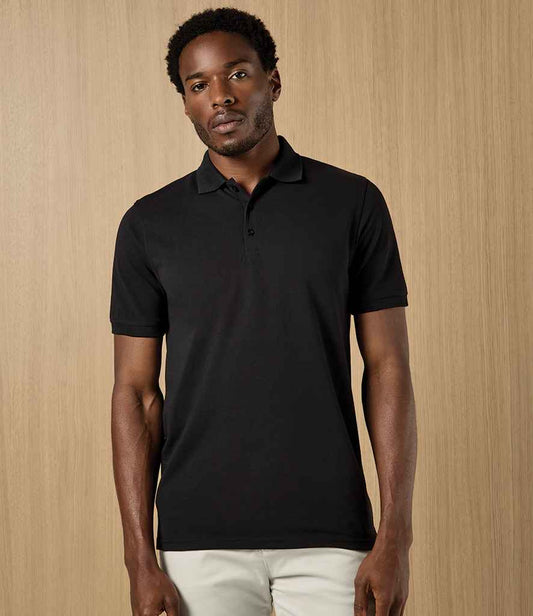 Kustom Kit - Klassic Heavy Slim Fit Piqué Polo Shirt - K408 BLK XS
