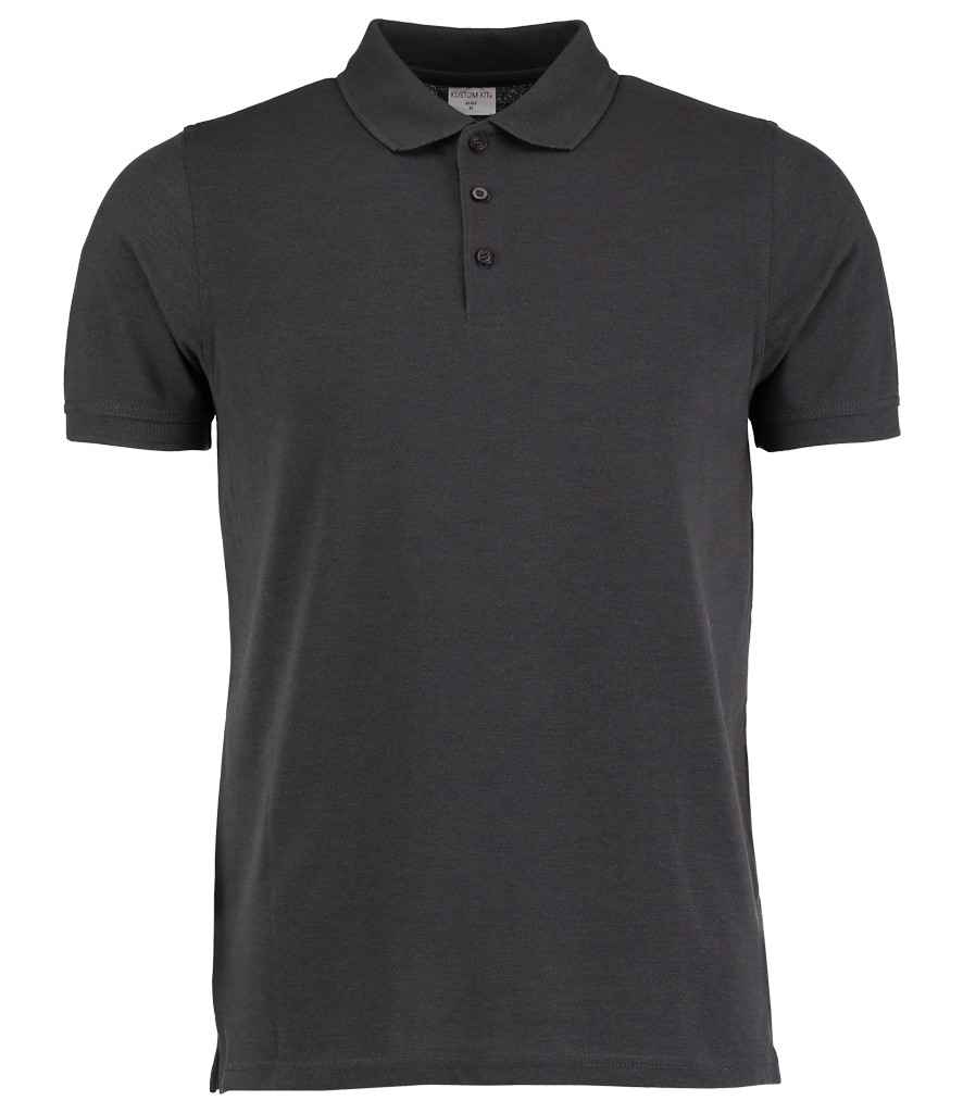 Kustom Kit - Klassic Heavy Slim Fit Piqué Polo Shirt