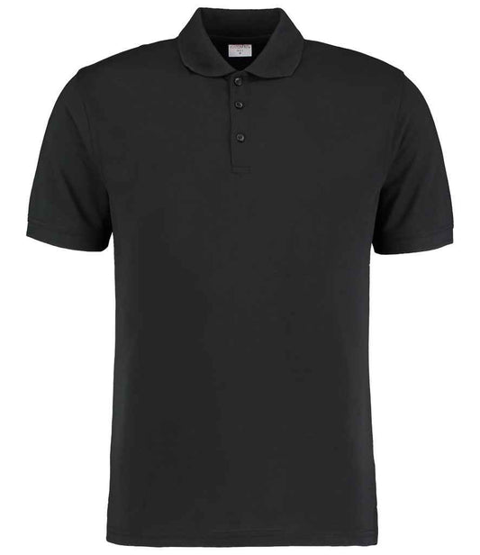 Kustom Kit - Klassic Slim Fit Poly/Cotton Piqué Polo Shirt - K413 BLK XXS