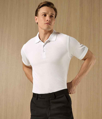 Kustom Kit - Klassic Slim Fit Poly/Cotton Piqué Polo Shirt - K413 WHI XXS