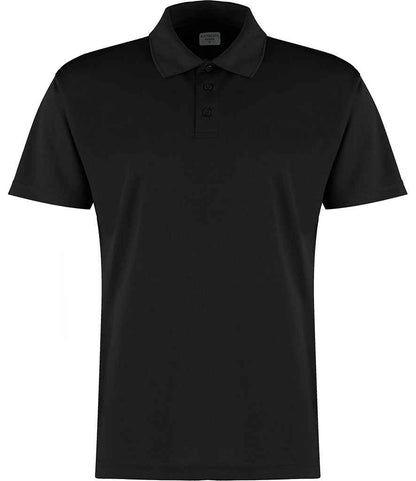 Kustom Kit - Cooltex Plus Micro Mesh Polo Shirt - K455 BLK XS
