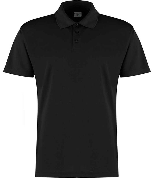 Kustom Kit - Cooltex Plus Micro Mesh Polo Shirt - K455 BLK XS