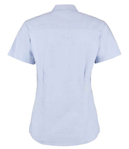 Kustom Kit - Ladies Premium Short Sleeve Tailored Oxford Shirt - Pierre Francis