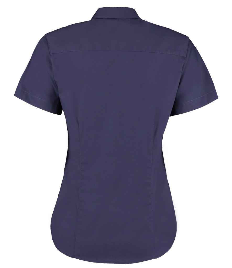 Kustom Kit - Ladies Premium Short Sleeve Tailored Oxford Shirt - Pierre Francis