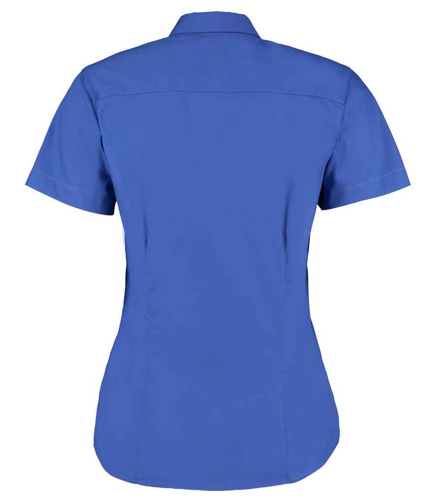 Kustom Kit - Ladies Premium Short Sleeve Tailored Oxford Shirt - Pierre Francis
