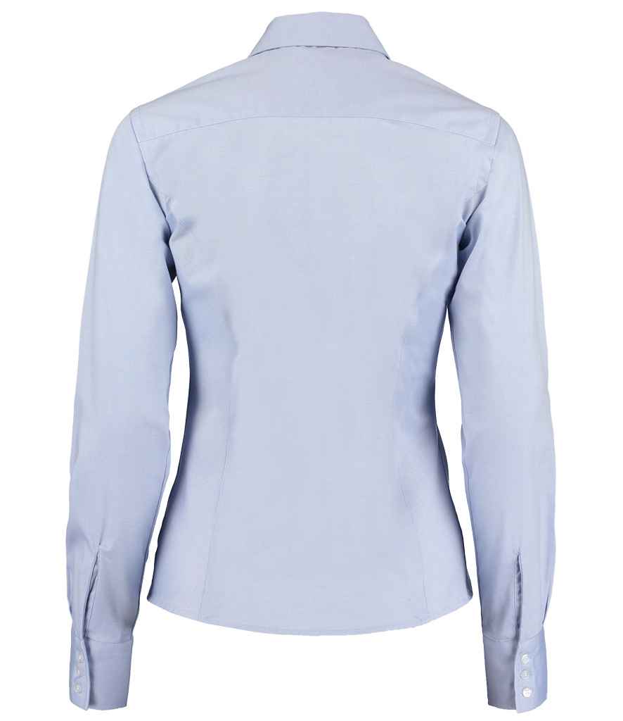 Kustom Kit - Ladies Premium Long Sleeve Tailored Oxford Shirt - Pierre Francis