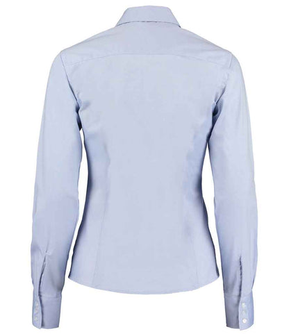 Kustom Kit - Ladies Premium Long Sleeve Tailored Oxford Shirt - Pierre Francis