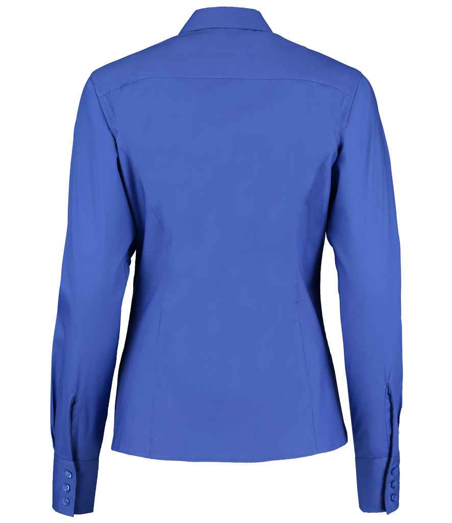 Kustom Kit - Ladies Premium Long Sleeve Tailored Oxford Shirt - Pierre Francis