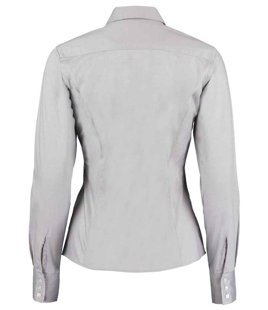 Kustom Kit - Ladies Premium Long Sleeve Tailored Oxford Shirt - Pierre Francis
