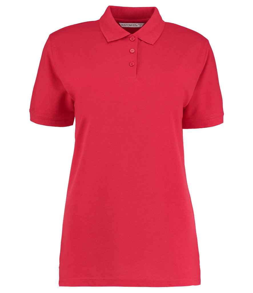 Kustom Kit - Ladies Klassic Poly/Cotton Piqué Polo Shirt - K703 RED 6
