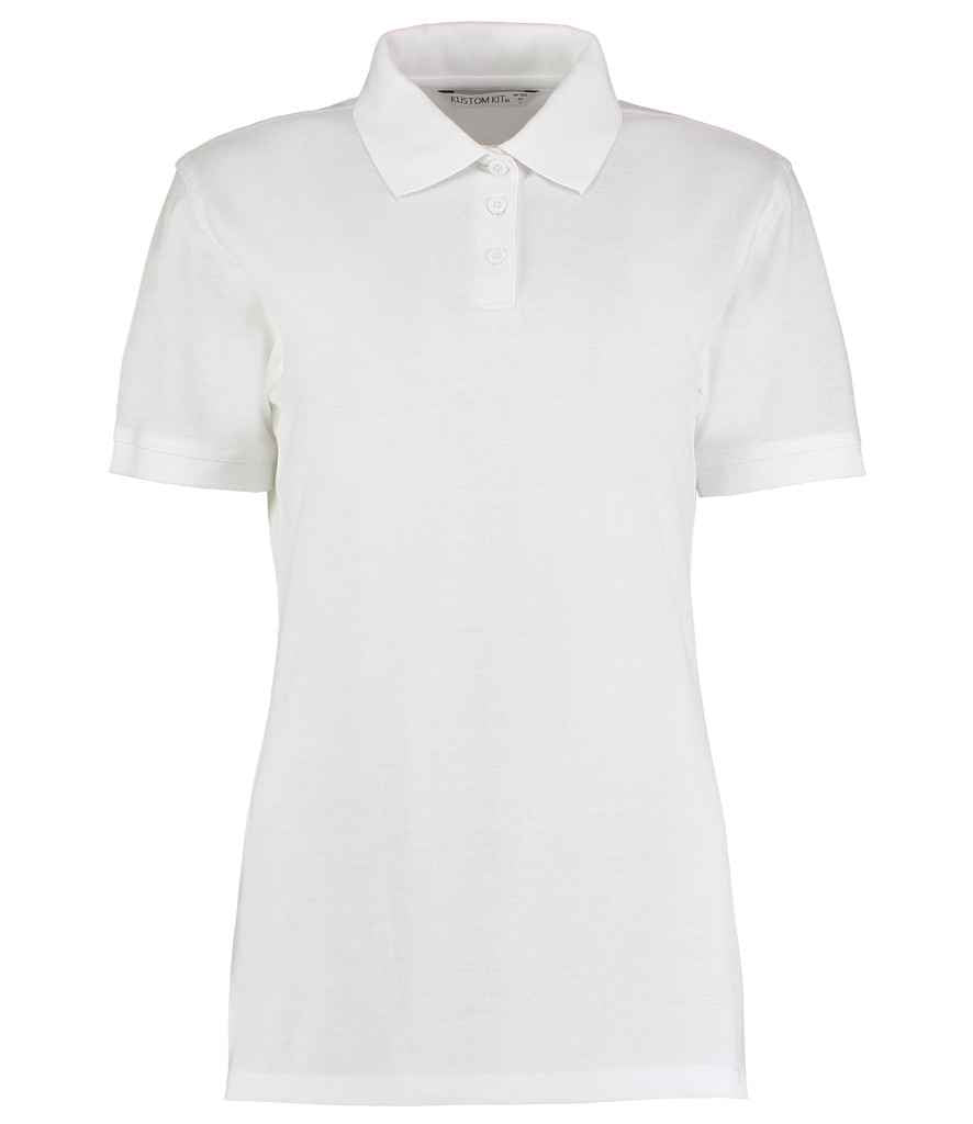 Kustom Kit - Ladies Klassic Poly/Cotton Piqué Polo Shirt - K703 WHI 6