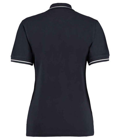 Kustom Kit - Ladies St Mellion Tipped Cotton Piqué Polo Shirt - Pierre Francis