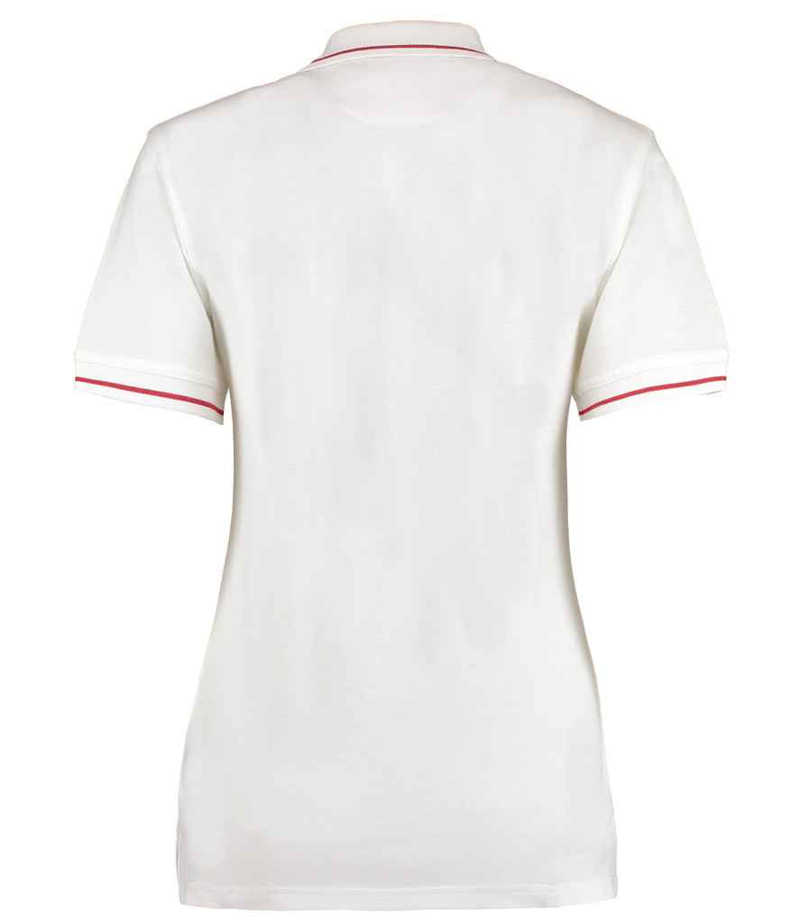 Kustom Kit - Ladies St Mellion Tipped Cotton Piqué Polo Shirt