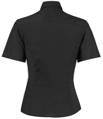 Kustom Kit Ladies Short Sleeve Tailored Business Shirt - Pierre Francis