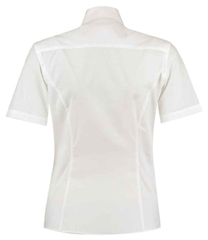 Kustom Kit Ladies Short Sleeve Tailored Business Shirt - Pierre Francis