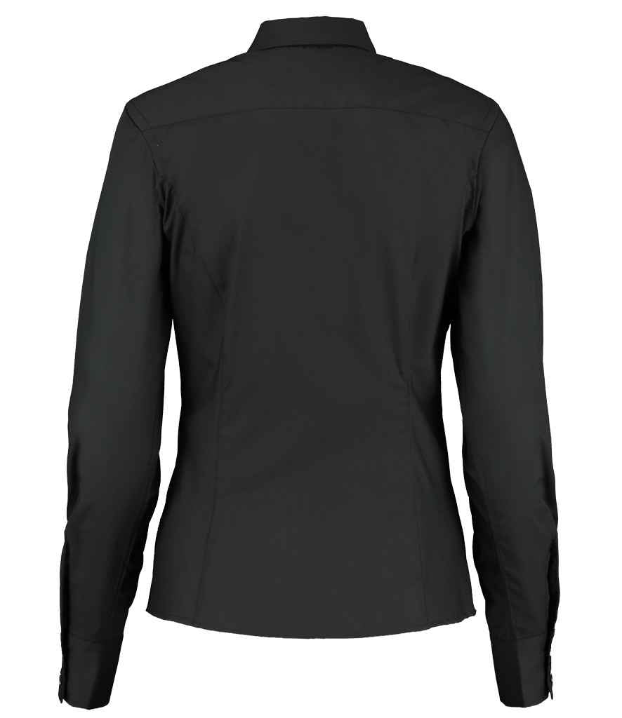Kustom Kit - Ladies Long Sleeve Tailored Business Shirt