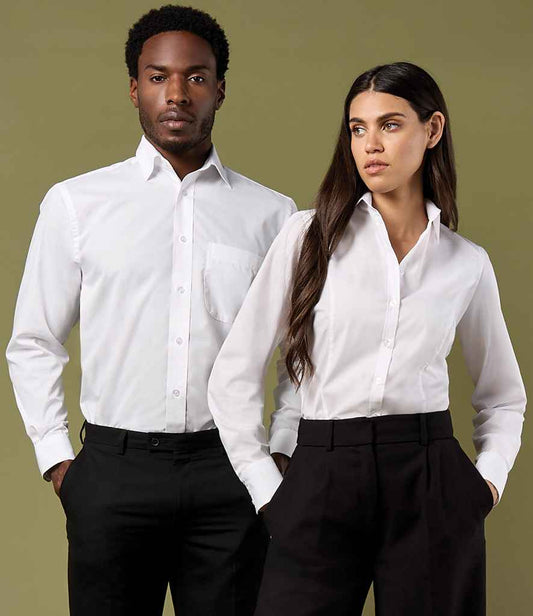 Kustom Kit - Ladies Long Sleeve Tailored Business Shirt - Pierre Francis
