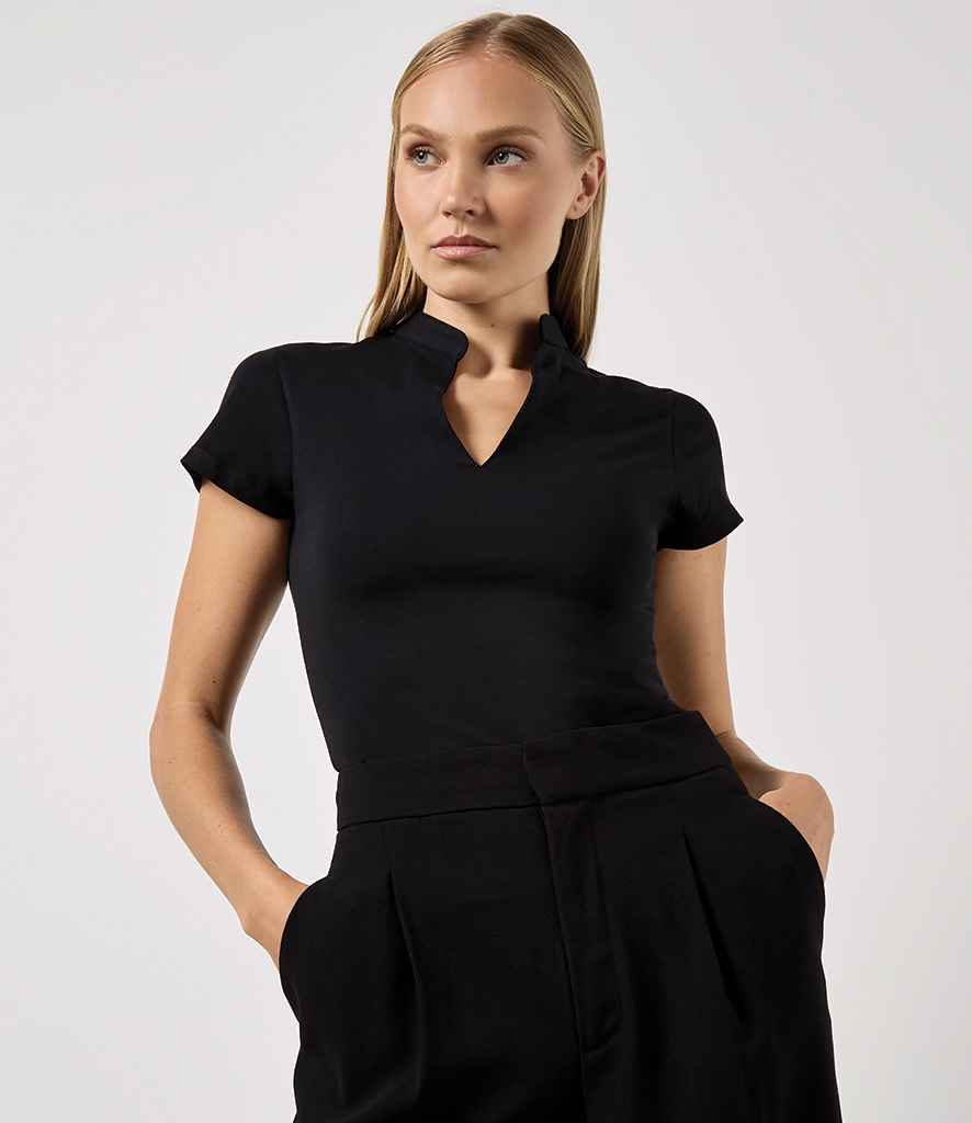 Kustom Kit - Ladies V Neck Corporate Top