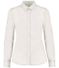 Kustom Kit - Ladies Long Sleeve Tailored Stretch Oxford Shirt - Pierre Francis